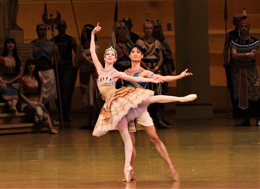 2023: La Fille du Pharaon: Mariinsky follows&nbsp;Petipa